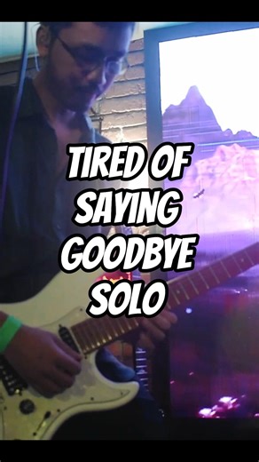 tired of saying goodbye guitar + keys solo duel :))) #slushpool #slushpoolmusic #guitarsolo