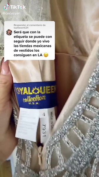 Stunning Silver Dress from RoyalQueen Collection