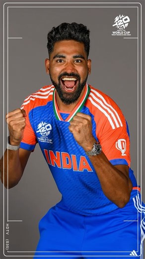 Looking sharp in 💙🧡 #T20WorldCup #Cricket #CricketReels | ICC - International Cricket Council