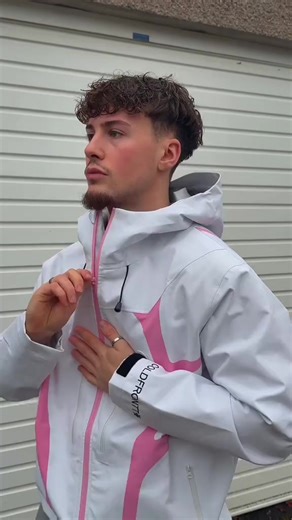 Explore Our New Pink Waterproof Shell Jacket