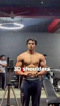 3D shoulder chahiye? Try this #gymlife #shorts #fitness