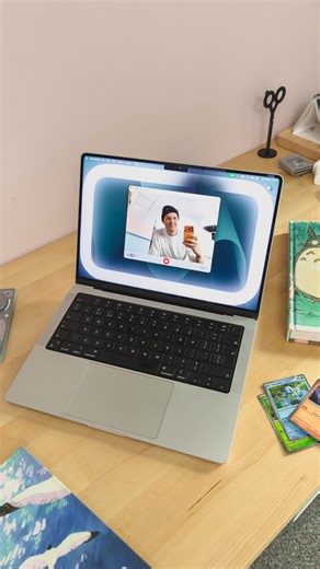 Tom Hitchins on Instagram: "Quick MacBook tip for better video calls 🌓 To get this just make sure you’re on the latest macOS (Tahoe 26.2) ⛵️ #macbook #apple #webcam"