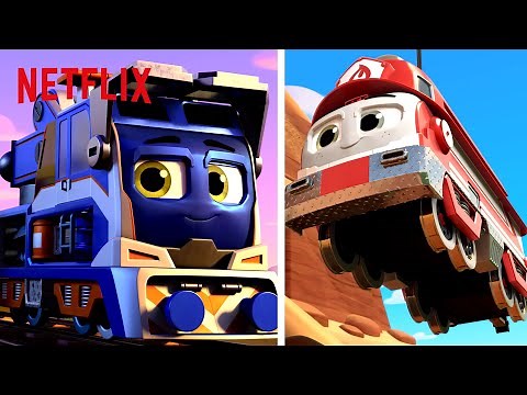 Choose Your Mega Mission! 🚋 Mighty Express | Netflix Jr