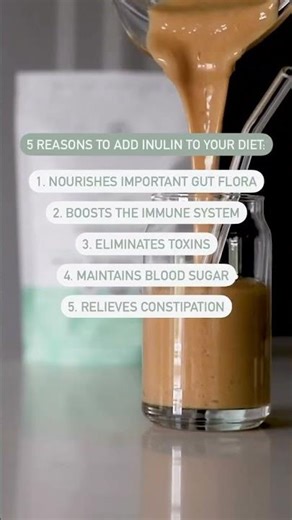 5 reasons to add Inulin to your diet - great for gut health!
