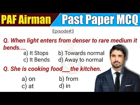 Ep#3 PAF Matric Base Airman Preparation | Most Repeated Academic MCQs | Past Paper Experience
