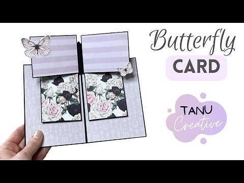 Butterfly Pop-Up Card | Tutorial A6 Card