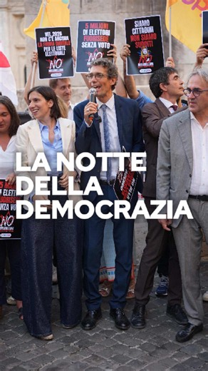Il governo Meloni è andato sotto sulla legge elettorale. È un fatto politico che non può essere minimizzato. Ora la Presidente del Consiglio tragga le conseguenze: salga al Quirinale e rassegni le dimissioni. È il momento di togliere il disturbo. Ora non dobbiamo abbassare la guardia. Serve tutta la pressione possibile per dire #NoMelonellum, no ai pieni poteri, no alla truffa elettorale.