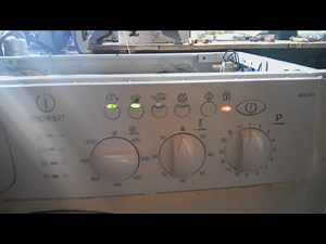 СМА Indesit ошибка F12