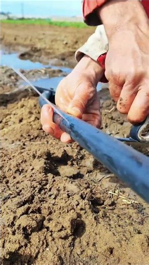 Use cable tape to seal leaking water #shorts