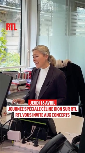 Jeudi 16 avril - RTL vous offre vos places pour Céline Dion - Journée spéciale