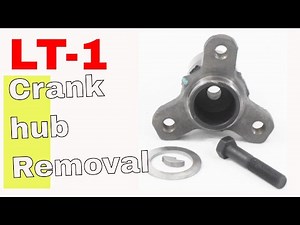 LT1 crank hub removal #lt1 #crankhub