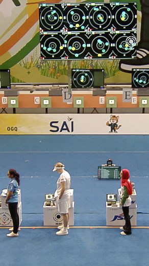 75K views · 897 reactions | The Junior Women brought the excitement to New Delhi in the 10m Air Pistol Final #ISSF #ShootingSports | ISSF - International Shooting Sport Federation | Facebook