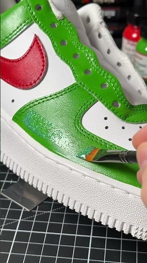 Day 11 of 28 days of Custom Sneakers👟🎨✂️#shorts