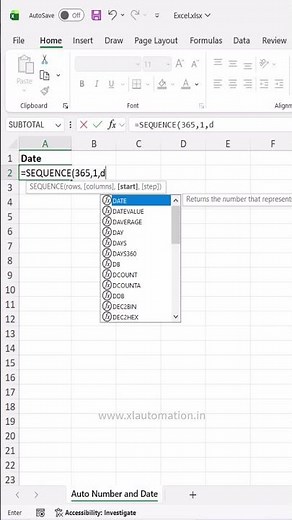 Auto-Populate Dates in Seconds with Excel Hacks #excel #excelforbeginners #office