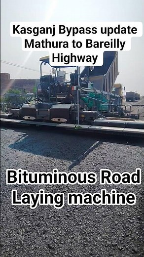 DBM Laying by sensor paver |DBM Laying by Sensor Paver Machine | Asphalt Road Construction Process |