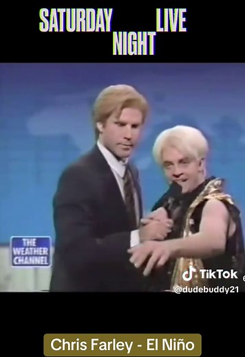 #snl #saturdaynightlive #chrisfarley #90s #willfarrell | el nino