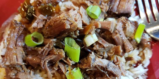 Mongolian Beef from the Slow Cooker