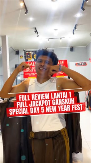 BOGOR BRANDED STUFF on Instagram: "WAJIB TONTON SAMPAI SELESAI !!! LANTAI 1 APPAREL SALE ALL ITEM BELI 2 GRATIS 1PCS JUGA SUDAH KITA ISI FULL TANK KEMBALI DI SPECIAL HARI DAY 5 NEW YEAR FEST😍🫶🏻 DIJAMIN UNTUK STOCKNYA SIAP BIKIN KALAP JUGA DONG DI AREA LANTAI 1 INI TINGGAL KLEAN TAKIS SAJA GANSKUH🤩☝🏼 JADI JANGAN SAMPE GA MERAPAT DI SPECIAL HARI KELIMA NEW YEAR FEST INI GANSKUH‼️ STORE BESOK BUKA BA'DA JUM'AT SPECIAL WEEKEND DARI JAM 13.00-22.00 WIB ALAMAT GMAPS "WILDXSTORE""