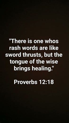 Proverbs 12:18