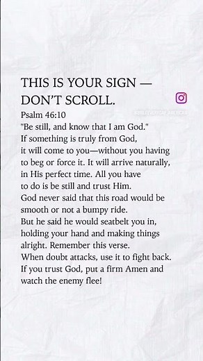 This is your sign #walkinspiritoftheholyspirit #godsculture #gospelmusic #shortvideo #godisgood