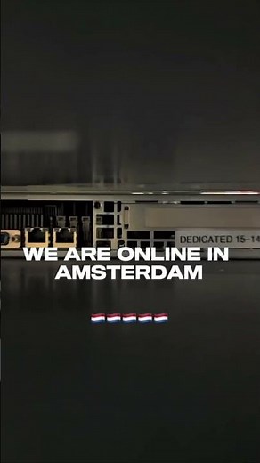 ReliableSite Dedicated Servers in Amsterdam