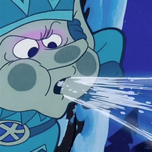 TV shows you remember! on Instagram: "Crystal confronts Jack Frost! #Cartoon #FrostyTheSnowman #RetroTV #Christmas #JackFrost"