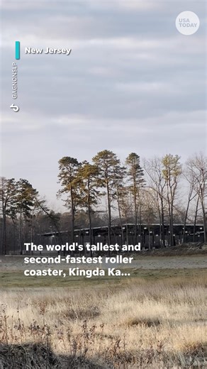 8.2K views · 26 reactions | RIP Kingda Ka 2005-2025. The world's tallest and second-fastest roller coaster, Kingda Ka, was demolished in a controlled implosion at Six Flags Great Adventure in New Jersey. | Knoxville News Sentinel | Facebook