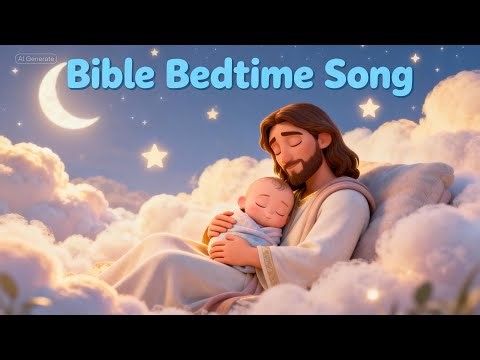 Christian Baby Sleep Music 😴 with Bible Verses 🌿 | Peaceful Night Worship Songs 🎵
