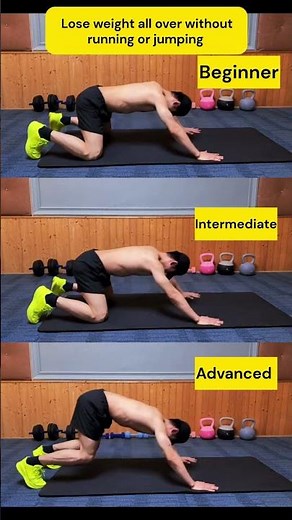 🔥 Lose Weight All Over Without Running or Jumping | Beginner to Advanced Full-Body Workout #viral