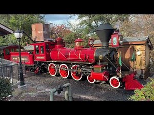 Walter E Disney Steam Train at Station - WDW Railroad - Magic Kingdom, Walt Disney World 02-20-2026