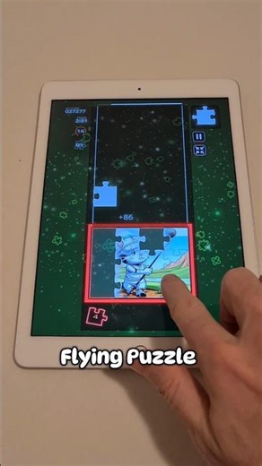 Flying Puzzle - Blank mode - New Indie Game #flyingpuzzle #tetris #indiegame