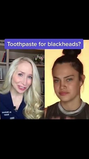 Toothpaste for Blackheads?