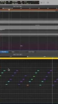 Un tip para convertir las notas del arpegiador en notas midi 🤘 #logicprox #musicproducer