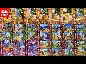 Unoffical LEGO COLLECTION 2021 NINJAGO MINIFIGURES SET 8 Unofficial LEGO SPEED BUILD