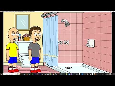 Classic Caillou Uses GoAnimate Logic To Grow Hair/Shaved by Caillou/Grounded