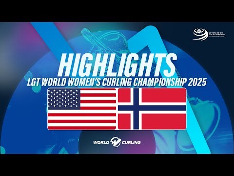 United States v Norway - LGT World Women's Curling Championship 2025 – Highlights