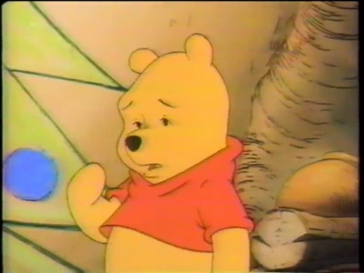 VHS Tape Recording #10 - Winnie The Pooh and Christmas Too