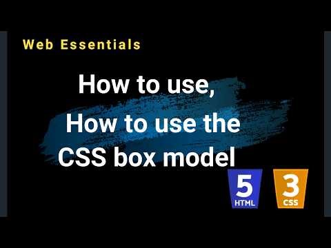 Web Essentials (HTML & CSS):Box Model : Spacing and Sizing