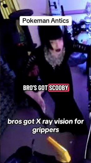 Bros got Scooby Doo Run For Running Animations 🤡 #pokemon