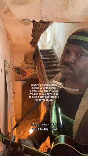 Homeless U.S. Marine Veteran Sings Djo Cover — Hear His Story