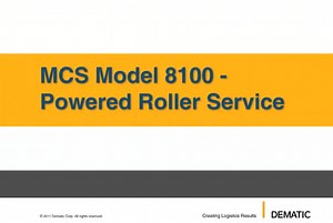 HowTo- Roller Conveyor: Powered Roller Removal