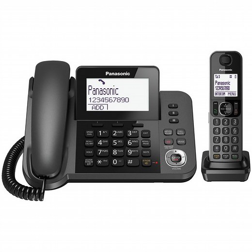 Buy Panasonic KX-TGF320 Combo Telephone with Answer Machine | Telephones | Argos