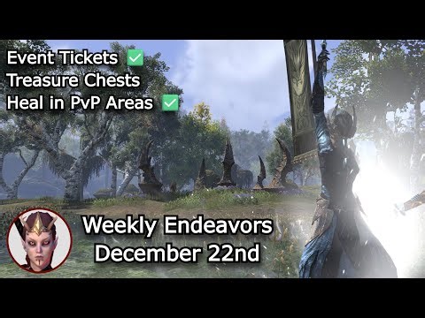 Weekly Endeavors Walkthrough / December 22nd-28th / The Elder Scrolls Online