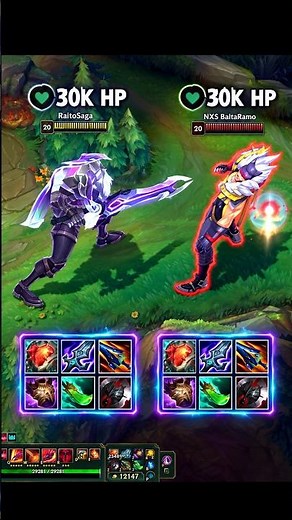 30K HP SETT vs 30K HP AATROX #leagueoflegends
