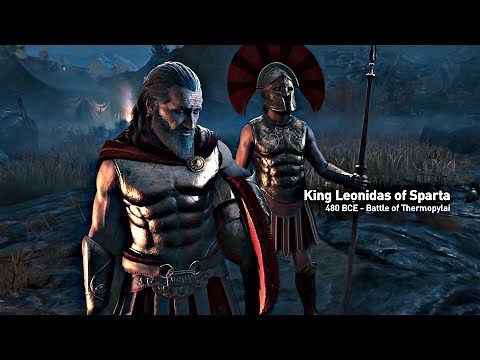 Assassin's Creed Odyssey - Opening Cutscene Leonidas & 300 Spartans (Assassin's Creed 2018) 4K HD
