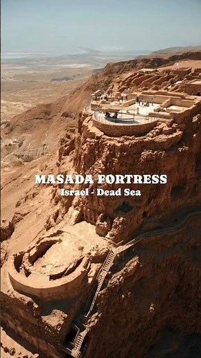 🏰 Masada Fortress | Ancient Israel’s Legendary Stronghold 🇮🇱✨
