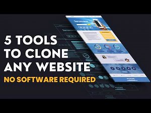 How To Clone A Website Online With Just A Click [No Software]