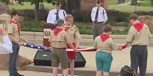 Flag day honored in Sioux Falls
