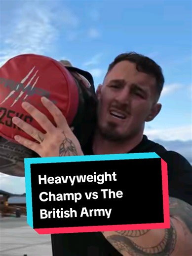Tom Aspinall vs British Army: Intense Training Challenge
