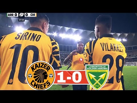 Kaizer Chiefs vs Golden Arrows Highlights and Goals | Betway Premiership